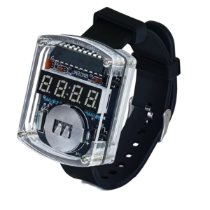 Elektronische Uhr DIY Kit LED Digital Rohr Display Mikrocontroller Uhr Montage Platine Machen Kreative Schweißen Praxis