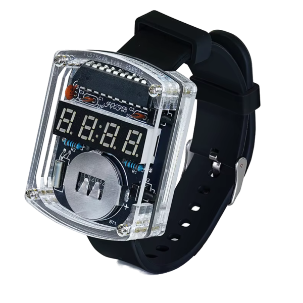 Elektronische Uhr DIY Kit LED Digital Rohr Display Mikrocontroller Uhr Montage Platine Machen Kreative Schweißen Praxis