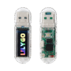 LILYGO® T-Dongle-S3 ESP32-S3 Development Board With Screen Dongle 0.96 inch ST7735 LCD Display Support WiFi Bluetooth TF Card