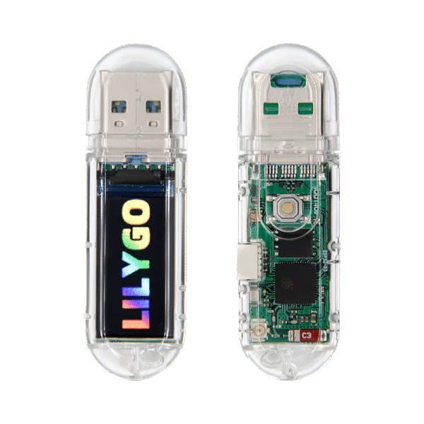 LILYGO® T-Dongle-S3 ESP32-S3 Development Board With Screen Dongle 0.96 inch ST7735 LCD Display Support WiFi Bluetooth TF Card